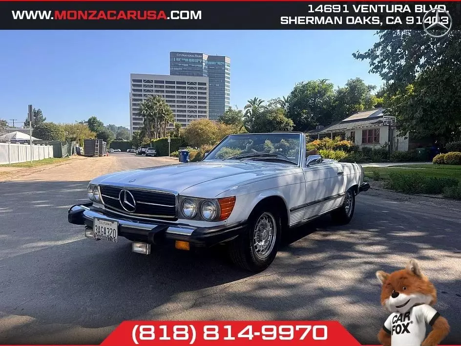 1976 Mercedes-Benz SL 450, White with 76,958 Miles available now! 1976 Mercedes-Benz SL-Class 1 OWNER