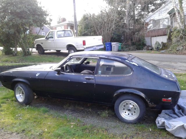 1976 Mercury Capri II - Black Cat - V6 1976 Mercury Capri Black Cat