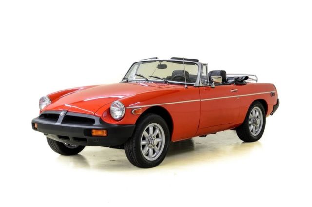 1976 MG B 96518 Miles Red Convertible 1798 cc 1976 MG MGB --