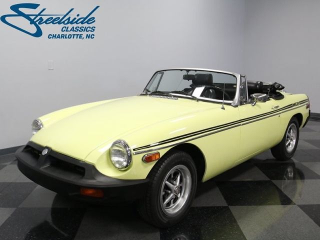 1976 MG MGB 12571 Miles Yellow Convertible 1.8 Liter I4 4 Speed Manual 1976 MG MGB --