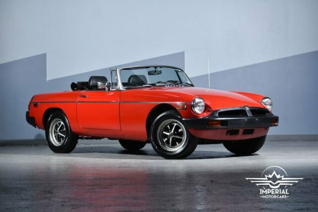 1976 MG MGB 60440 Miles Red Convertible 1.8 Liter I4 4 Speed Manual 1976 MG MGB --