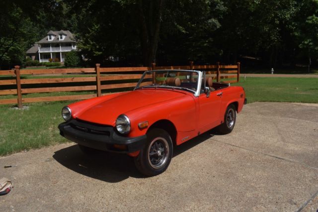1976 MG Midget 1500 - Great project, new paint and engine! 1976 MG Midget