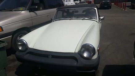 1976 MG Midget MK IV Convertible 2-Door 1.5L 1976 MG Midget