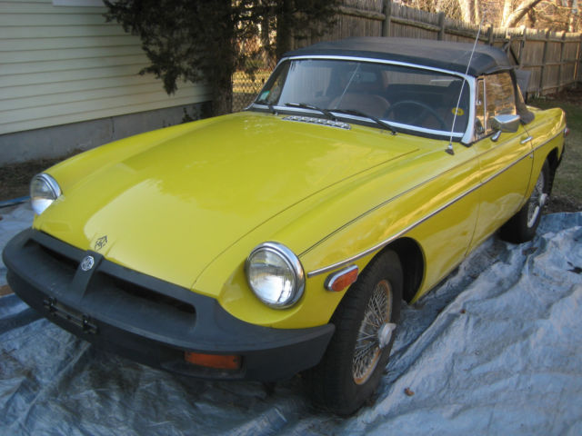 1976 MG MGB mgb convt. - photo 5