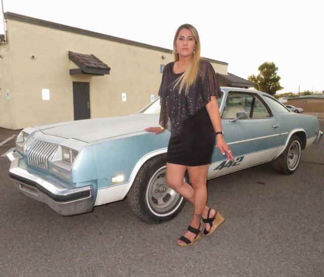 1976 Oldsmobile 442 Cutlass S Salon V8 swivel seats survivor Az car AC PS 0 rust 1976 Oldsmobile 442 Cutlass Coupe