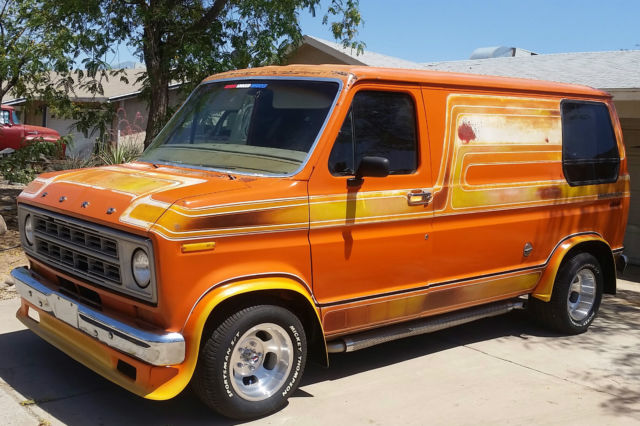 1976 Ford E-Series Van NO RUST Original 70s Custom Van - photo 8