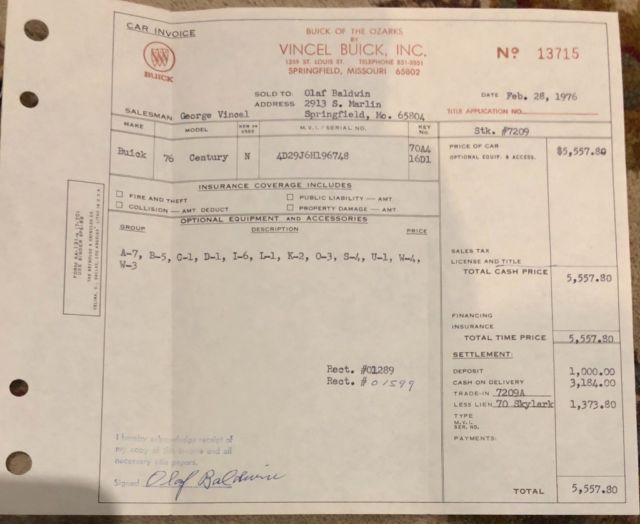 1976 Buick Century - photo 9