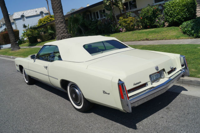1976 Cadillac Eldorado FUEL INJECTION CONVERTIBLE WITH 16K MILES! - photo 11