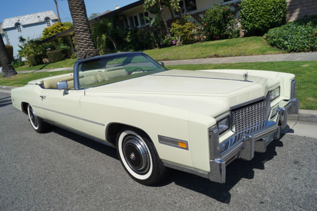 1976 Cadillac Eldorado FUEL INJECTION CONVERTIBLE WITH 16K MILES! - photo 4