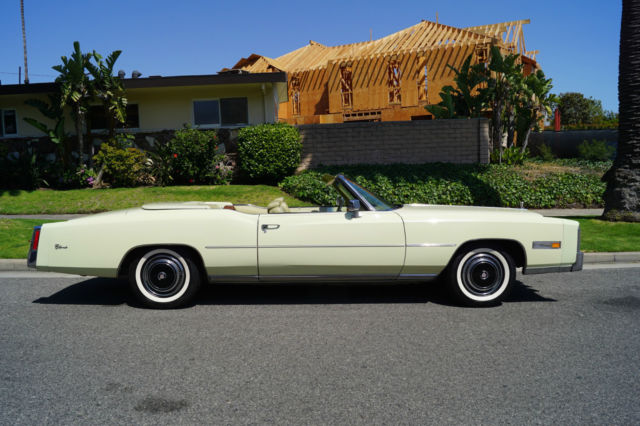 1976 Cadillac Eldorado FUEL INJECTION CONVERTIBLE WITH 16K MILES! - photo 5