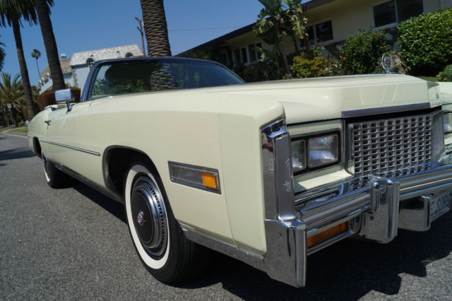 1976 Cadillac Eldorado FUEL INJECTION CONVERTIBLE WITH 16K MILES! - photo 6