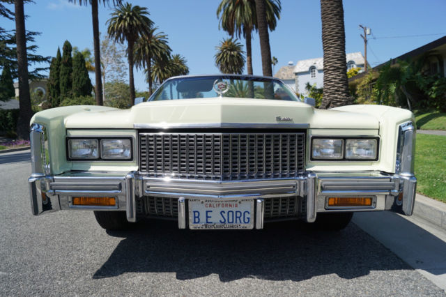 1976 Cadillac Eldorado FUEL INJECTION CONVERTIBLE WITH 16K MILES! - photo 8