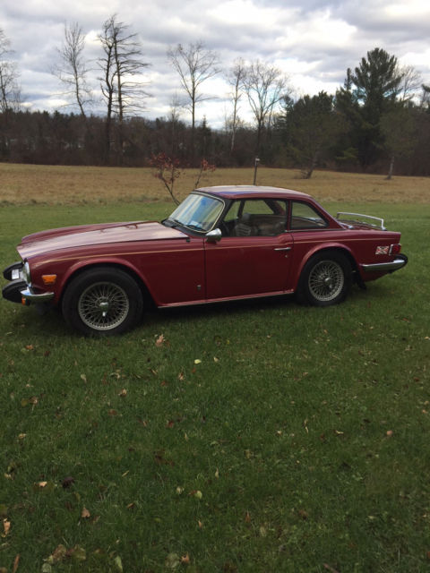 1976 Triumph TR-6 convertible