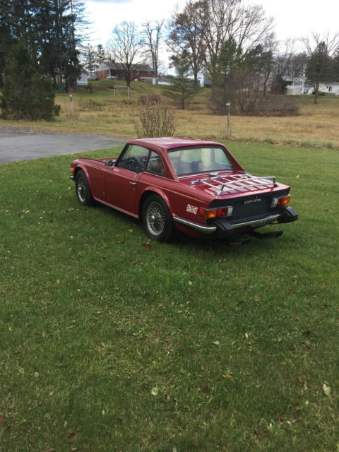 1976 Triumph TR-6 convertible - photo 2