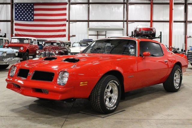 1976 Pontiac Firebird 2837 Miles Bright Red Coupe 400 CID V8 Automatic 1976 Pontiac Firebird --