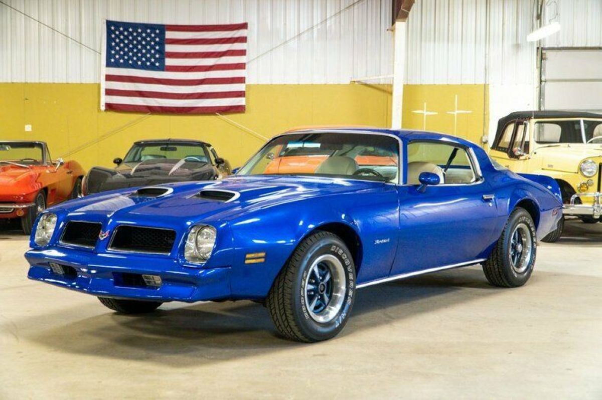 1976 Pontiac Firebird 98936 Miles Blue Coupe 350ci V8 Automatic 1976 Pontiac Firebird