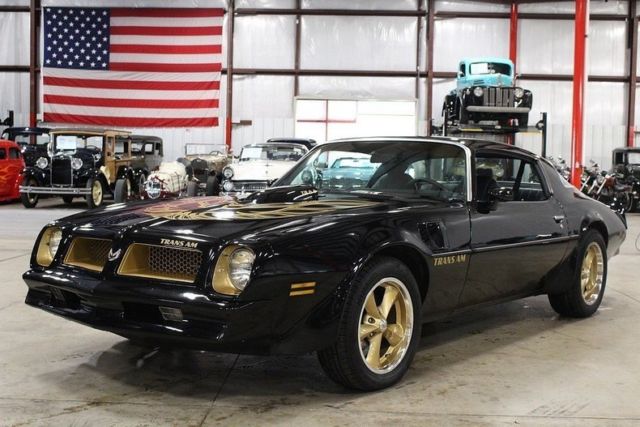 1976 Pontiac Firebird Trans Am 34553 Miles Starlight Black Coupe 400 CID V8 Auto 1976 Pontiac Firebird Trans Am