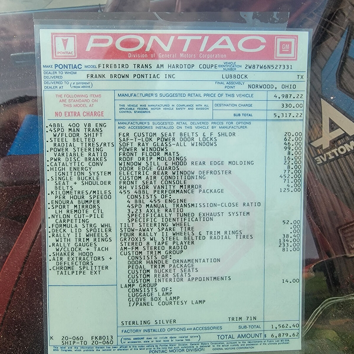 1976 Pontiac Firebird - photo 9