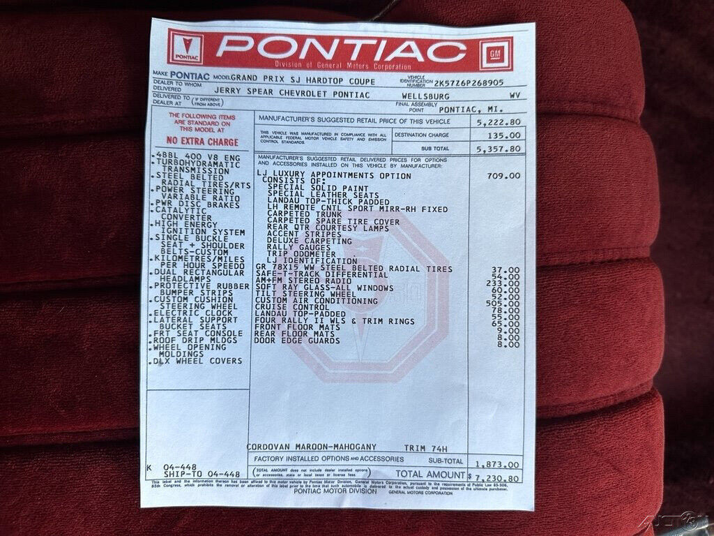 1976 Pontiac Grand Prix 200+ PICTURES  ~  17+ Minute Test Drive VIDEO - photo 3