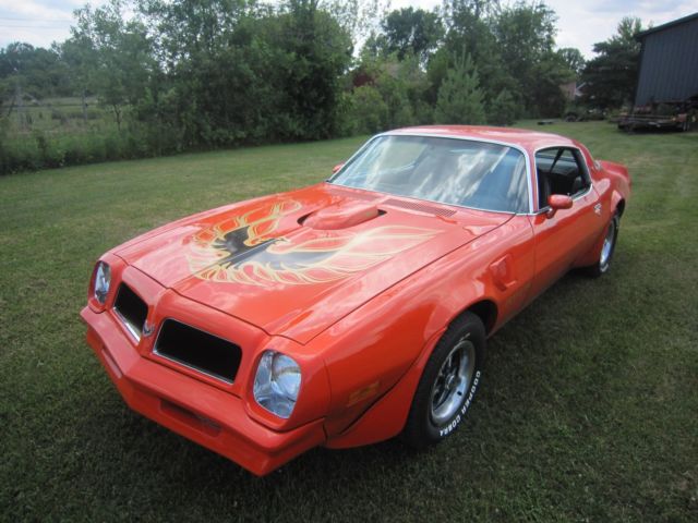 1976 Pontiac Trans Am 4 speed Rotisserie done 400 Carousel red Texas car 1976 Pontiac Trans Am