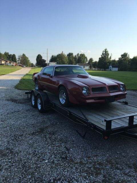 1976 Pontiac Trans Am 455 Big Block 1976 Pontiac Trans Am