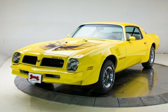 1976 Pontiac Trans Am 6.6 Liter V8 3 Speed Automatic Coupe Golden Rod Yellow 1976 Pontiac Trans Am --
