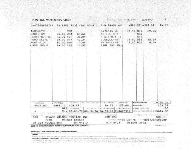 1976 Pontiac Trans Am - photo 2