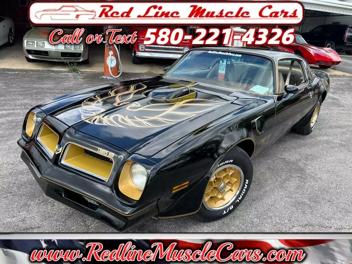 1976 Pontiac Trans Am Y82 SE 50th Anniversary Special Edition 400 6.6 T/ 1976 Pontiac Trans Am Y82 SE 50th Anniversary Special Edition 400 6.6 T/