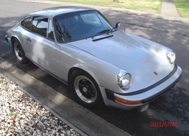 1976 Porsche 911 S coupe very low miles time capsule collector California car 1976 Porsche 911