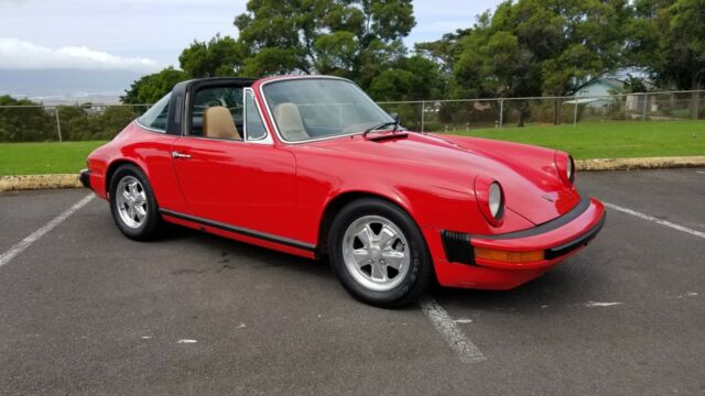 1976 Porsche 911 S Targa 2.7L 5 speed manuel