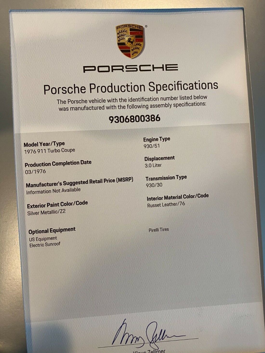 1976 Porsche 911 - photo 7