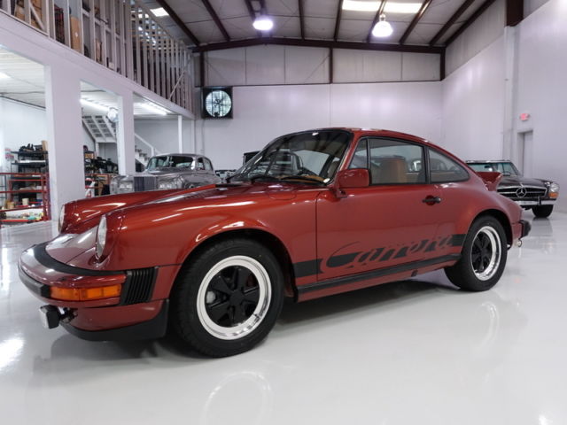 1976 PORSCHE 911S COUPE, MATCHING #S! SPECIAL-ORDERED SIENNA METALLIC PAINT! 1976 Porsche 911 S Coupe, EXTREMELY RARE FACTORY BIG TANK OPTION!