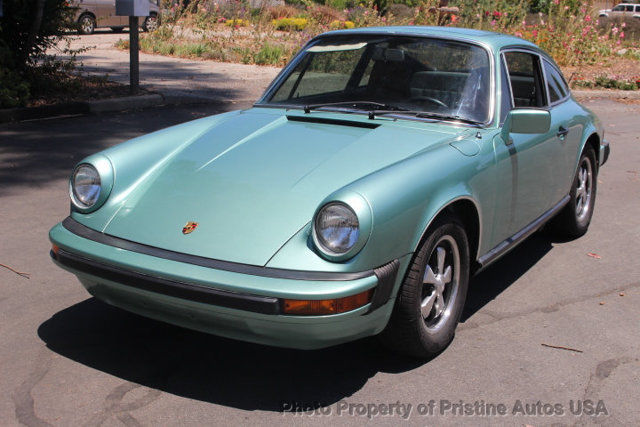 1976 Porsche 911s, recent bare metal restoration, matching numbers,strong engine 1976 Porsche 911 911S Coupe 5-speed Ice Green Metallic