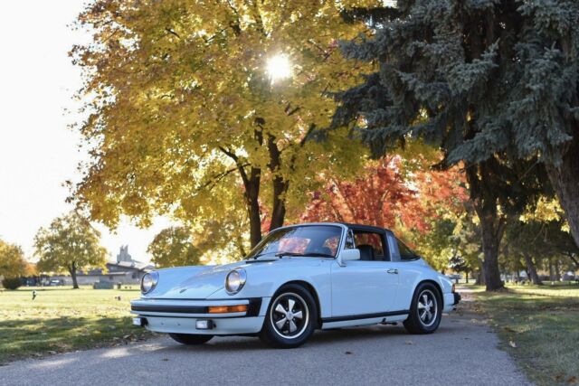 1976 Porsche 911S Targa 49,217 Miles Coppaflorio (Ice Blue) 2.7L Flat Six Manua 1976 Porsche 911 Targa