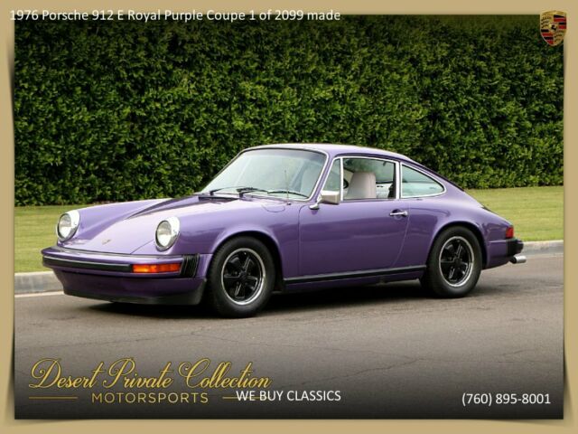 1976 Porsche 912 E Royal Purple for sale! 1976 Porsche 912 E Royal Purple Coupe 1 of 2099 made