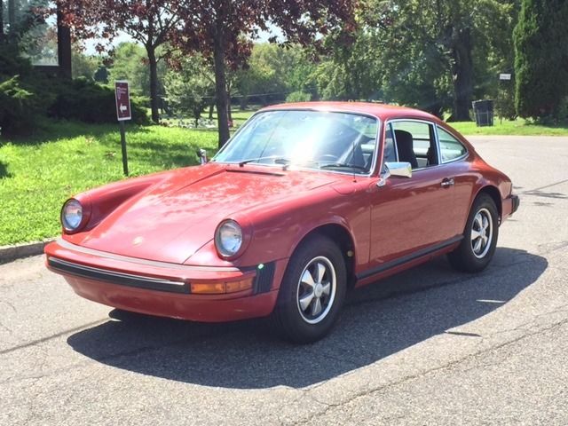 1976 Porsche 912E 0 Peru red Manual 1976 Porsche 912E