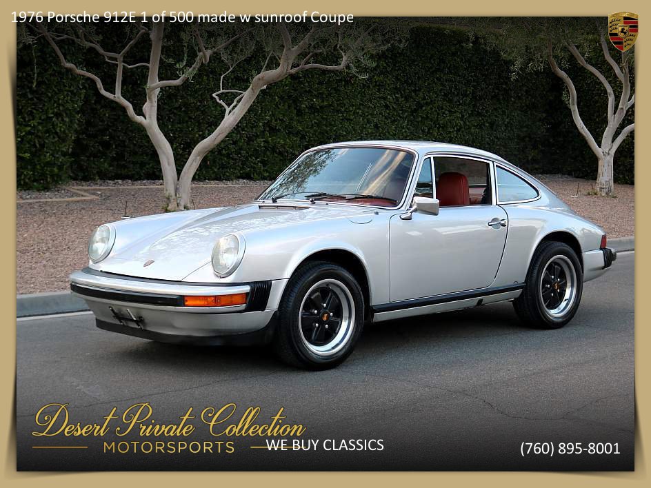 1976 Porsche 912E 1 of 500 made w sunroof for sale! 1976 Porsche 912E 1 of 500 made w sunroof Coupe