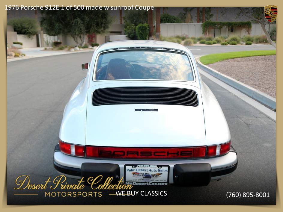 1976 Porsche 912E 1 of 500 made w sunroof Coupe - photo 2