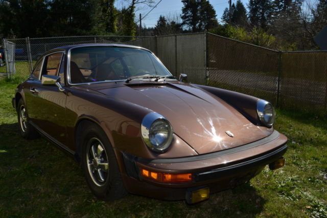 1976 Porsche 912E One year Manufactured, Rare Factory Color and Build Sheet 1976 Porsche 912