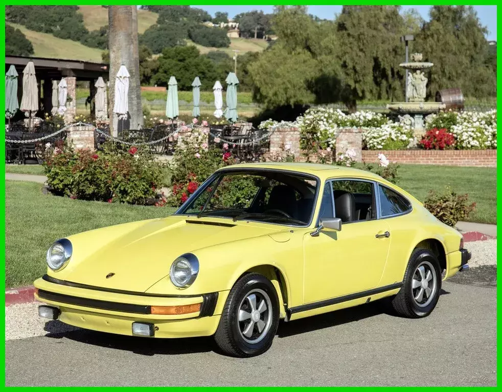 1976 PORSCHE 912E SUNROOF COUPE 1-OWNER SUPERB ORIGINAL PAINT 912 E 1976 Porsche 911 912 Coupe