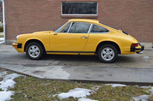 1976 Porsche 912E with Salvage Title 1976 Porsche 912