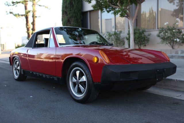 1976 Porsche 914 factory 2 liter ...rare color 1976 Porsche 914 targa