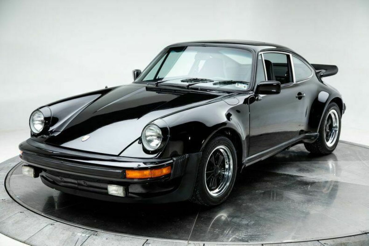 1976 Porsche 930 F6 3.0L Manual 4-Speed Coupe Black 1976 Porsche 930