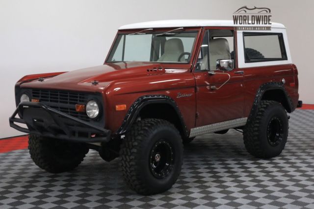 1976 Red 4X4 PS FRONT DISC 302 V8 MANUAL! 1976 Ford Bronco 4X4 PS FRONT DISC 302 V8 MANUAL