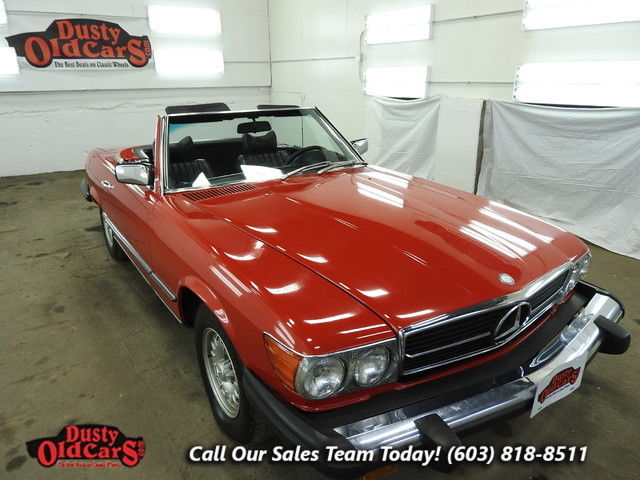 1976 Red Runs Drives Body Inter Vgood 4.5L V8 3 spd auto! 1976 Mercedes-Benz SL-Class Runs Drives Body Inter Vgood 4.5L V8 3 spd auto