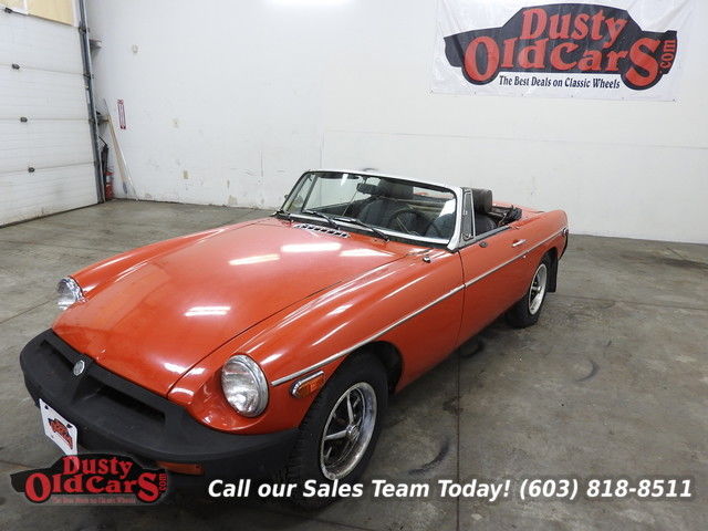1976 Red Runs Drives Body Interior Good Needs Minor TLC! 1976 MG MGB Runs Drives Body Interior Good Needs Minor TLC