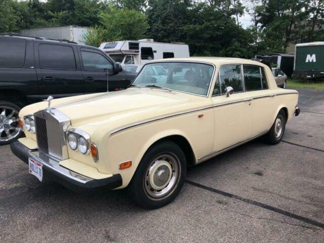 1976 Rolls-Royce Silver Shadow 108502 Miles Cream Sedan 8 Cyl Automatic 1976 Rolls-Royce Silver Shadow --