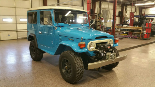 1976 Toyota FJ40 Landcruiser Restomod Fully documented build of rot free FJ 40 1976 Toyota Land Cruiser Luxury Restomod