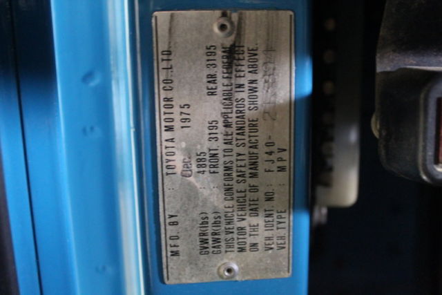 1976 Toyota Land Cruiser -- - photo 12