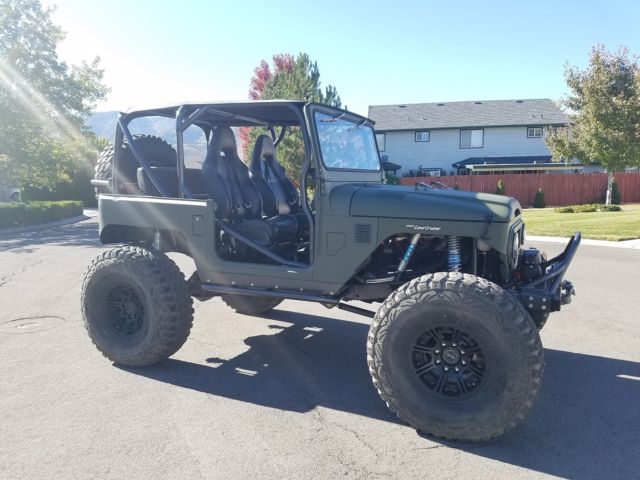 1976 Toyota Land Cruiser FJ40 Engineered Immaculate Rock Crawler Offroad Truck 1976 Toyota Land Cruiser FJ40
